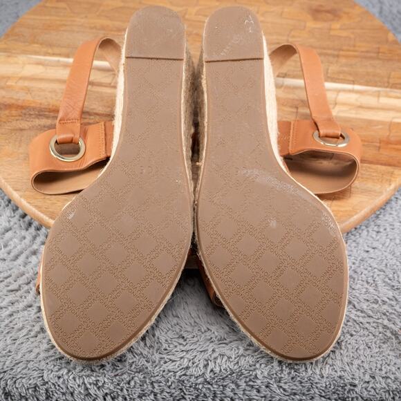 Vionic Tulum Vero Leather Wedge Sandals Size 11 - Picture 7 of 9